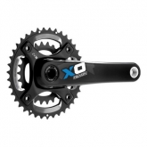 Pédalier VTT Truvativ Aluminium 2x10 Vitesses - BB30, Plateaux 36/22T, Longueur Manivelle 175mm - Occasion