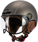 CGM Ebi Casque De Ski Et Vélo Adulte – Bleu Satiné, XXL (61 Cm), Double Certification EN1077/EN1078, Visière Photochromique