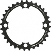 Spécialités TA PLATEAU VTT 4BRA D.104 CHINOOK DOUBLE-TRIPLE EXTERIEUR NOIR ALU POUR 10-11V.