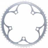 Spécialités TA PLATEAU ROUTE 5BRA D.130 ALIZE EXTERIEUR ARGENT ALU 7075 TYPE SHIMANO 8-9-10V.