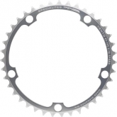 Spécialités TA PLATEAU ROUTE 5BRA D.135 VENTO INTERIEUR ARGENT ALU 7075 TYPE CAMPAGNOLO 9-10V.