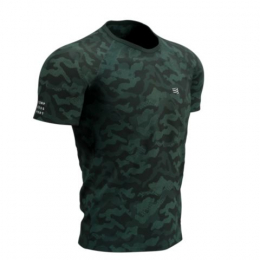 Compressport Training SS Tshirt M Camo Premium