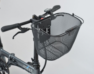 Eovolt Panier avant pliable noir