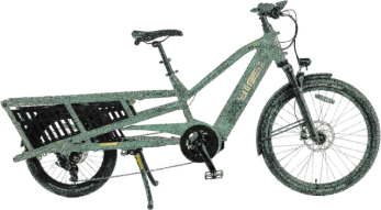 Vélo cargo électrique longtail Yuba Spicy Curry +