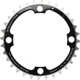 Spécialités TA PLATEAU VTT 4BRA D.104 CHINOOK TRIPLE MILIEU NOIR ALU 8-9V.