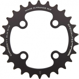 Spécialités TA PLATEAU VTT 4BRA D.64 CHINOOK INTERIEUR DOUBLE NOIR ALU POUR 10-11V.