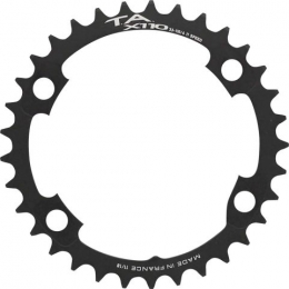 Spécialités TA PLATEAU ROUTE 4BRA D.110 POUR SHIMANO ULTEGRA R8000 - 6800 X110 INTERIEUR NOIR 11V.