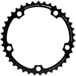 Spécialités TA PLATEAU ROUTE 5BRA D.130 ALIZE INTERIEUR NOIR ALU 7075 TYPE SHIMANO 8-9-10V.