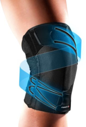 Compex Trizone Genouillère Noir