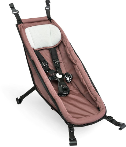 Lit Portable Pour Bébé Et Jeune Enfant - Hamac Pliable Pour Avion Et Voiture, Extensible, Sécurité Renforcée, 76x44,5 Cm - 7