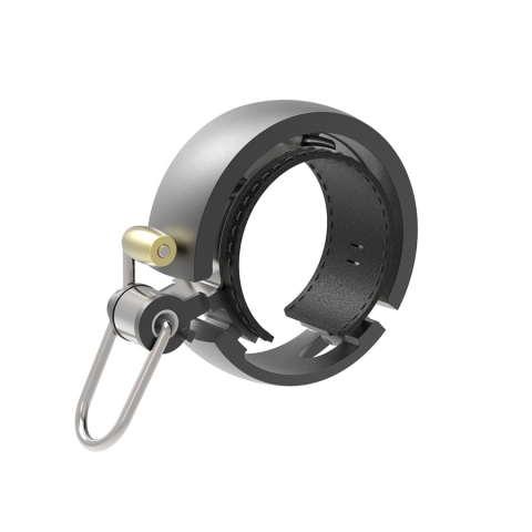 Sonnette Knog Oi Bell Luxe Large – Design CNC, Son Distinctif, Profil Bas, Pour Guidon 23,8-31,8 Mm