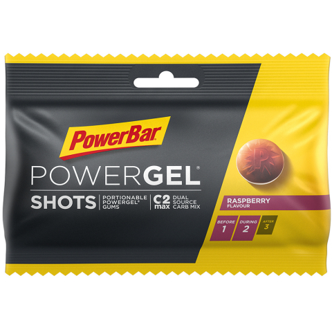 PowerBar PowerGel Shots Framboise