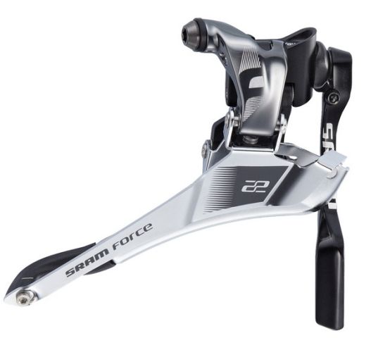 Dérailleur Avant SRAM Rival 22 Pour Vélo De Route - 11 Vitesses, Montage Brasé (braze-on) - Compatible Shimano - Occasion