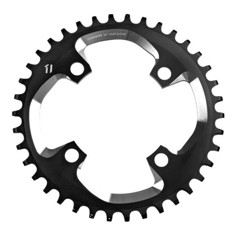 Plateau SRAM 50x34 11 Vitesses - Asymétrique 110mm BCD - Occasion Avec Boulons