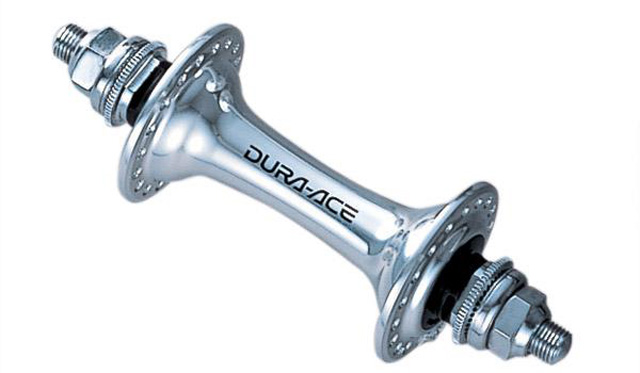 Jeu De Moyeux Shimano Dura-Ace HB-7800 - Avant Et Arrière - 28 Trous - 10 Vitesses - Avec Brochette - Neuf