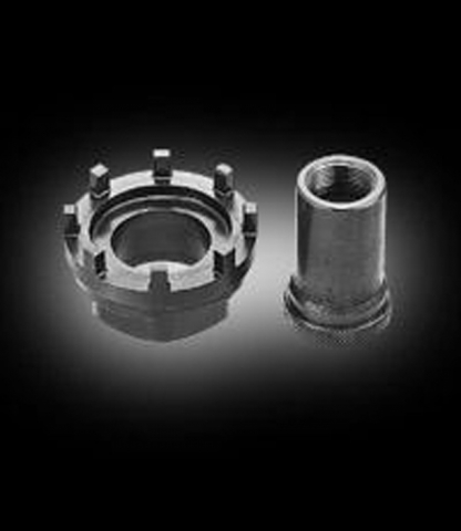 Neco Eje de pedalier Monobloc Italiano, Plateado | Bikeinn
