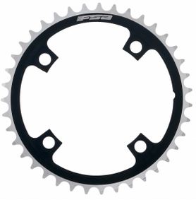 Plateau Aluminium 50 Dents - Entraxe 110 BCD - Noir/argenté - Neuf Pour Vélo De Route/course