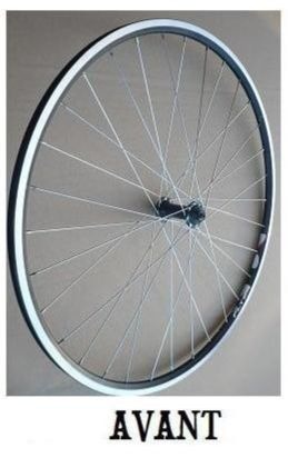 Roue de vélo en alliage de magnésium 700C à 5 rayons à engrenage fixe Offre Spéciale