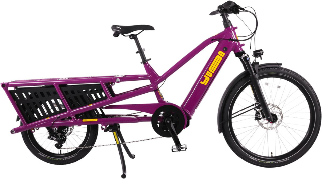 Vélo cargo électrique longtail Yuba Spicy Curry