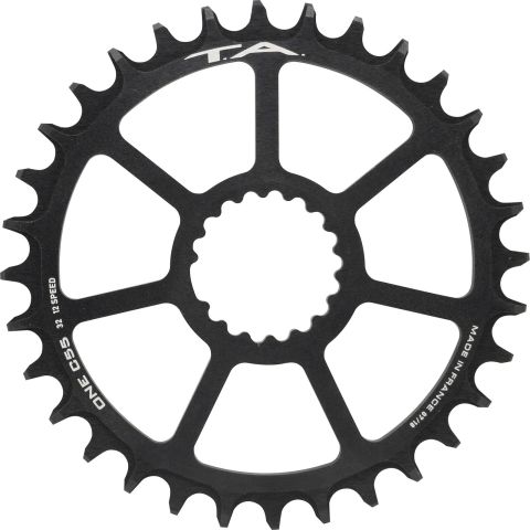 Spécialités TA PLATEAU VTT DIRECT MOUNT POUR CANNONDALE Ai ONE C55 COMPATIBLE FSA 10-11-12V. NOIR