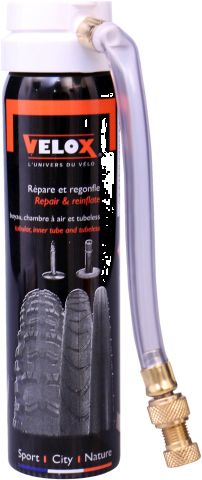 Velox Bombe anti-crevaison pour chambre-boyau-pneu tubeless presta